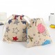 【束口袋客製化】創意可愛圖案收納袋 印花卡通動物束口袋